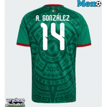 Mexico Armando Gonzalez #14 Replica Home Shirt World Cup 2026 Short Sleeve